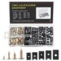 Bczhieulw 170 pièces clips de fixation voiture