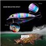 Aozzy Decoy Set de 10 leurres Appât de pêche aux leurres pour Les Poissons prédateurs pour Le brochet