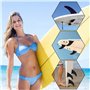 Palmes de Planche Surf Détachable Centre Aileron de Surf en Plastique Directionnel Boucle Centre Fin pour Longboard Bateaux Kaya