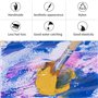 Pinceaux de Peinture 5 Pièces Pinceau éventail Paint Brush Artistes Brosses En Nylon pour Peinture Acrylique, Aquarelle et Huile