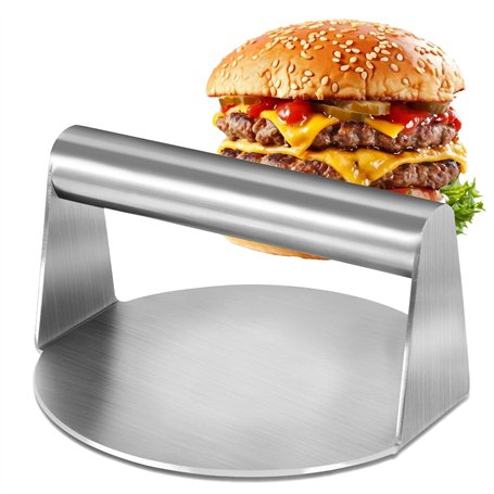 Jesustree Presse à Hamburger en Acier Inoxydable