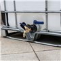 Maso Adaptateur de réservoir IBC double têtes IBC S60X6 vers robinet de jardin en laiton avec raccord de tuyau de 1,9 cm pour hu