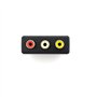 WICAREYO Câble AV avec adaptateur 3RCA vers péritel pour N64 NGC SNES 6 pieds/1,8 m Câble audio vidéo composite avec adaptateur 