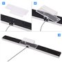 WICAREYO Barre de capteur USB récepteur de signal infrarouge Ray Motion Sensor pour Wii et Wii U avec stan stable