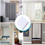 Lmyzcbzl Clips de Rideau de Douche, 4 Pcs Clips de Douche Auto- adhésifs, Clips de Protection pour Douche, Clips de Protection A