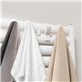 Criveple Lot de 6 crochets pour radiateurs ronds - Blanc - Pour radiateur rond - Porte-serviettes - Crochets ABS - Pour tous les