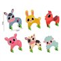 Lipeed Ensemble de Croquet pour Animaux, Jeu de Croquet en Bois, Jouets de de Dessin animé, Balle de Sport en Plein air, Jeux fa