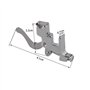 Jopto Lot de 2 Adaptateurs Encliquetables et Durables pour Pied Presseur de Machines à Coudre à Tige Basse de Marque Brother, Si