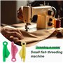 3 Pcs Enfile-Aiguilles, Plastique DIY Enfile-Fil, Enfile-Aiguilles en Plastique pour Couture, Point de Croix Enfile-Aiguilles, F