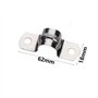 Inoxydable U-Tube Pince Anneau De Connexion Tuyau Pince Carte serrage en forme de U Selle Carte Tuyau AttacheCollier de Fixation