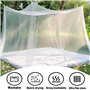 Lavable Moustiquaire de Voyage Convient pour la Chambre à Coucher Le Jardi