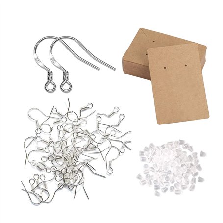 100 Pièces Hypoallergénique Crochet Boucle