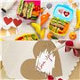 100 Pièces DIY Autocollant à Gratter Cartes, Sticker à Gratter, Étiquettes à Gratter, Autocollants à Gratter, pour le Scrapbooki
