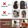 Ensemble de fer à friser sans chaleur 3 pièces, fer à friser en soie, boucle sans chaleur, adapté aux cheveux longs, cheveux mi-