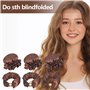 Ensemble de fer à friser sans chaleur 3 pièces, fer à friser en soie, boucle sans chaleur, adapté aux cheveux longs, cheveux mi-