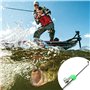 BOBOZHONG Cloche de Pêche,10 pièces Alarme de pêche,pêche Morsure indicateur Cloche,Clips de Cloches de Pêche,Clochette de Peche