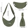 IJHYGD Sac Banane Femme Velours Côtelé,Sac Banane Velours Côtelé,Banane Velours Cotelé Femme,Sac De Voyage avec Sangle Réglable 