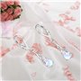 DMNQ Boucles D'Oreilles Pendantes En Argent Avec Pierre De Lune Bijoux Pierre De Lune Pierre De Lune Boucles D'Oreilles Boucle O