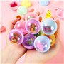 Neikafan 100 Pièces 2.8cm Mini Boule Transparente à Remplir Boule de Noel Transparente,Sphere Plastique,Boule en Plastique A Rem