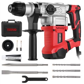 TEENO Marteau Perforateur SDS-Plus 1500W 7J
