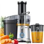 GDOR 1300W Centrifugeuse Extracteur de Jus Avec Arbre D'alimentation Plus Grand de 81mm Pour Fruits et Légumes Entiers Grande Ca
