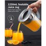 GDOR 1300W Centrifugeuse Extracteur de Jus Avec Arbre D'alimentation Plus Grand de 81mm Pour Fruits et Légumes Entiers Grande Ca
