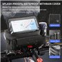 Hibisaws Bicyclette Sac Avant avec écran Tactile - Angle d'écran réglable du téléphone - Installation et Retrait Rapides - Peut 