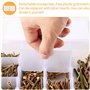 SOSINYA 800 Pcs Vis a Bois Autotaraudeuses,Vis tête plate Phillips,Vis Autoperforante.Vis Bois en Acier Au Carbone ultra dur,Zin