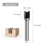Lizaty 3 Pièces Fraise Defonceuse 8mm, Fraise a Copier Flush Trim Router Bits, Tige Fraise à Affleurer Avec Roulement Supérieur 