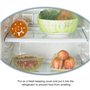 Couvercle de protection alimentaire éLastiques 60 Couvercle de Protection Alimentaire éLastiques Couvercle en Plastique Réutilis