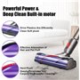 Odashen Tête de nettoyage direct pour aspirateur sans fil Dyson V7 V8 V10 V11 V15 Cyclone, brosse de nettoyage de tête de moteur