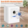 Odashen Lot de 15 accessoires de rechange pour aspirateur Ecovacs Deebot X2 / X2 Omni / X2 Pro / DEX86, 1 brosse principale, 4 b