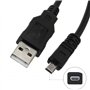 Rnitle Câble USB compatible avec Panasonic/Lumix/Nikon DMC-FZ1000 -FZ300 -FZ200 -FZ72 -FZ70 DMC-FT5 -FT30 Charge USB Data donnée