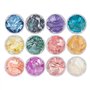 INNICON 14x Silicone Muold Diamant Bracelet 60x Accessoires Set pour Fille Original Conception Jeux de Décoration Création de Bi