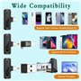 XIXIXIAXIA Mini Micro Cravate sans Fil pour Android/iPhone/Ordinateur Portable/iOS – Microphone à Revers à réduction du Bruit po
