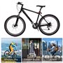 Collier de Selle pour Vélo, 2Pcs Clip de Tige de Selle, 31.8mm Collier de Serrage pour Selle de Vélo en Alliage d'Aluminium, Pin