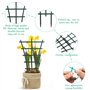 Treillis pour Plantes en Pot, 8Pcs Support pour Plantes Grimpantes, Support de Plantes, Treillis de Jardin pour Plantes Grimpant