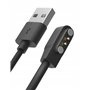 Sinoacc Chargeur Compatible avec Skg Letsfit Cubitt Yamay Willful Kospet Tozo Wyze Umidigi Blackview Câble de charge USB Magnéti