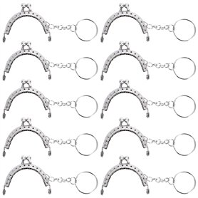 Arc en Métal Cadre Baiser Fermoir Serrure Semi-Circulaire Sac À Main Sac Cadre Fermoir Serrure Fermoirs Craft Cadre avec Porte-c