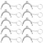 Arc en Métal Cadre Baiser Fermoir Serrure Semi-Circulaire Sac À Main Sac Cadre Fermoir Serrure Fermoirs Craft Cadre avec Porte-c
