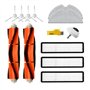 aotengou Kit d'accessoires de Rechange pour aspirateur Robot Dreame L10 Pro Dreame D9 12 Packs 2 brosses principales