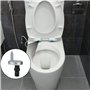6 Pièces Fixation Abattant WC Universel Toilettes à Charnière Fixations, Abattant WC Fixations Remplacement Siège Charnière Toil