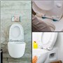 6 Pièces Fixation Abattant WC Universel Toilettes à Charnière Fixations, Abattant WC Fixations Remplacement Siège Charnière Toil