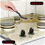 Brosse Métallique a main 3 Pcs, Set de Brosses Métalliques, Brosse, Brosse nylon, Brosse Acier Inoxydable pour Nettoyage de Soud