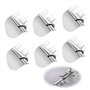 4 Accessoires Couture pour Machines à Coudre Pied Presseur Ourlet Roulé， D'Ourlet Roulé à Coudre，pour Machines à Coudre Pied-de-
