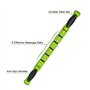 Odoland Foam Roller, Rouleau de Massage 5 en 1, Rouleau en Mousse avec Trigger Points + bâton de Rouleau Musculaire + balles de 
