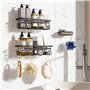 Vinabo Etagere Salle de Bain avec Porte-Savon