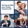 AquaStrata Filtre à Eau 6 Pièces pour Machines à Café Entièrement Automatiques, Remplacement pour De'Longhi DLSC002 9310926 SER3