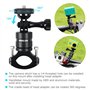 SUREWO Support de Guidon de vélo en Aluminium, Support de vélo de Montagne Rotatif à 360 degrés Compatible avec GoPro Hero 13/12