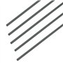 JOIKIT Lot de 20 Tuteurs Piquets de Support pour Plantes à Tige Unique de 40 cm, Boucles de Support pour Plantes, Piquets Verts 